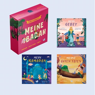 Meine Ibadah, Almanca Benim İçin Seti (3 Pencereli Kitap)