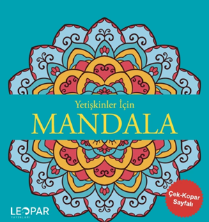 Yetişkinler İçin Mandala -  Mavi